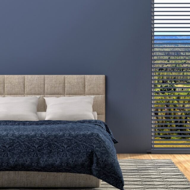Bedroom interior. 3d illustration